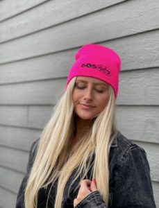605 styling co pink beanies sioux falls hair salon