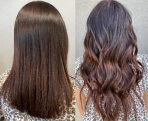 hand tied hair extensions before after sioux falls