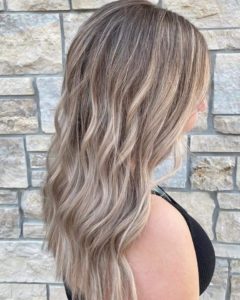 balayage neutral blonde 605 styling co sioux falls