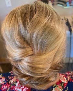 bridesmaids updo salon sioux falls