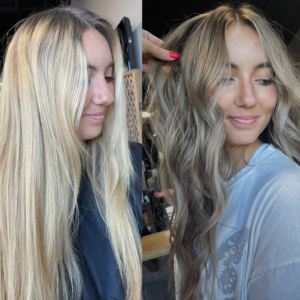 bronde hair before after sioux falls