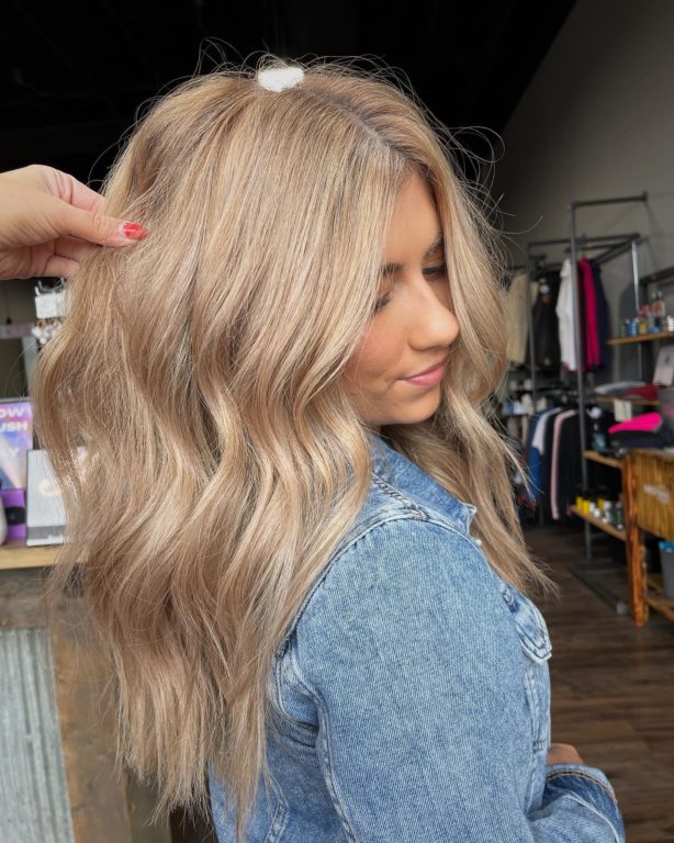 Warm Blonde gorgeous warm blonde hair color sioux falls