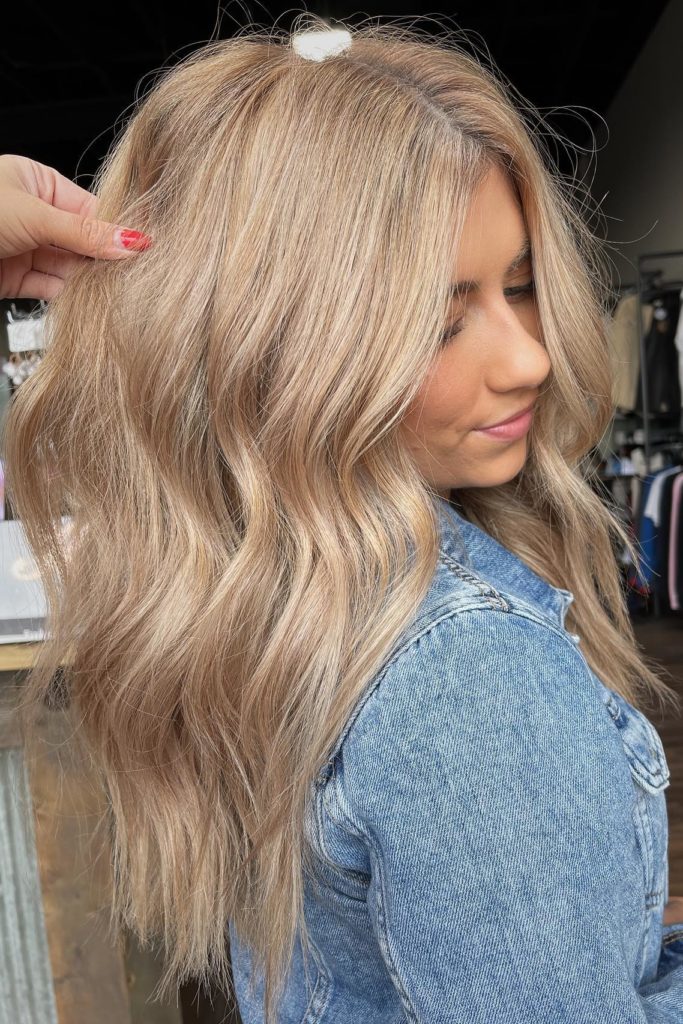 fall warm blonde hair color sioux falls