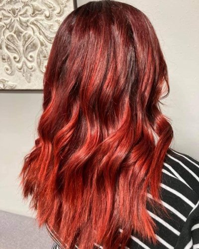 red hair color 605 styling co sioux falls