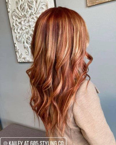 copper hair color 605 styling co sioux falls