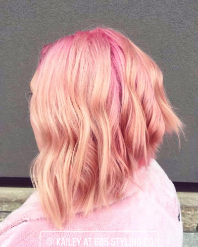 pink hair color 605 styling co sioux falls