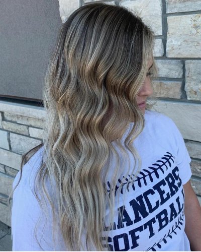 blonde balayage hair color 605 styling co sioux falls