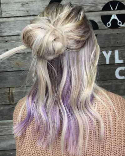 half upstyle with twist or braids 605 styling co sioux falls